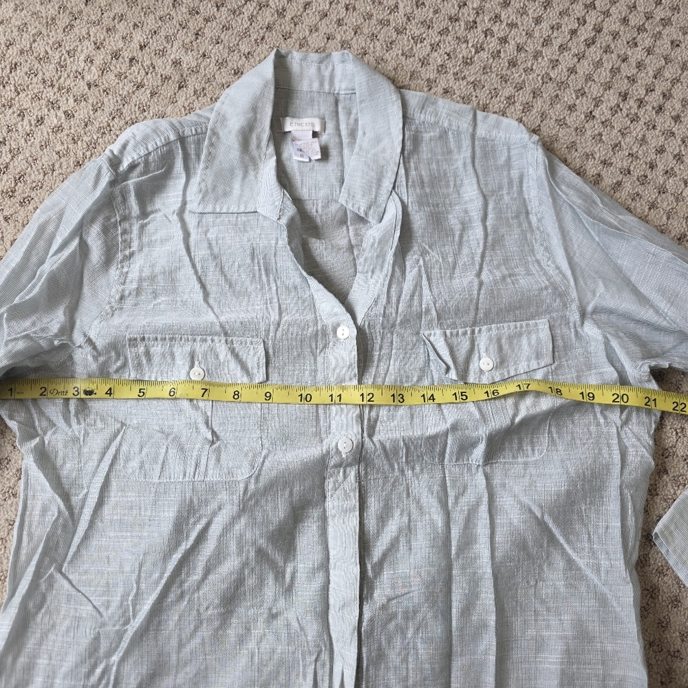 Chico's Lightweight button down - image 6